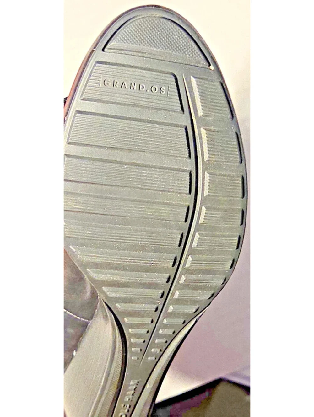 Cole Haan Tali Grand Bow Wedge Pumps Womens SIZE Black Leather Grand OS